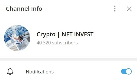 Crypto NFT INVEST телеграмм