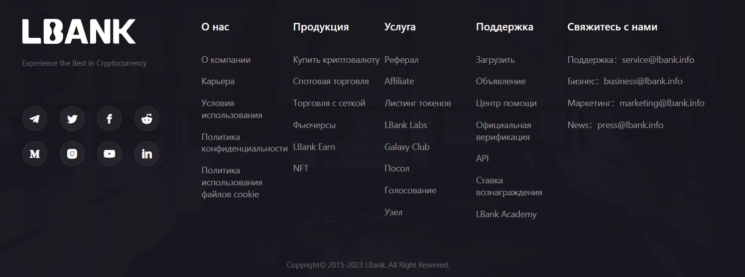 Lbank биржа сайт