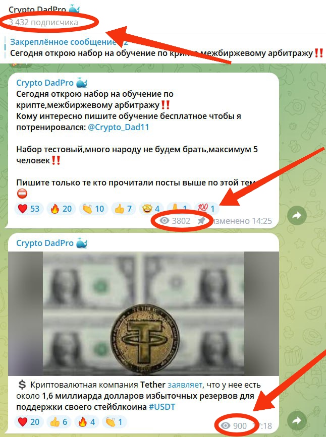 Crypto DadPro телеграм