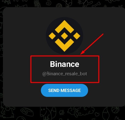 t me binance resale bot