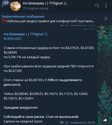 Typical Traders телеграмм