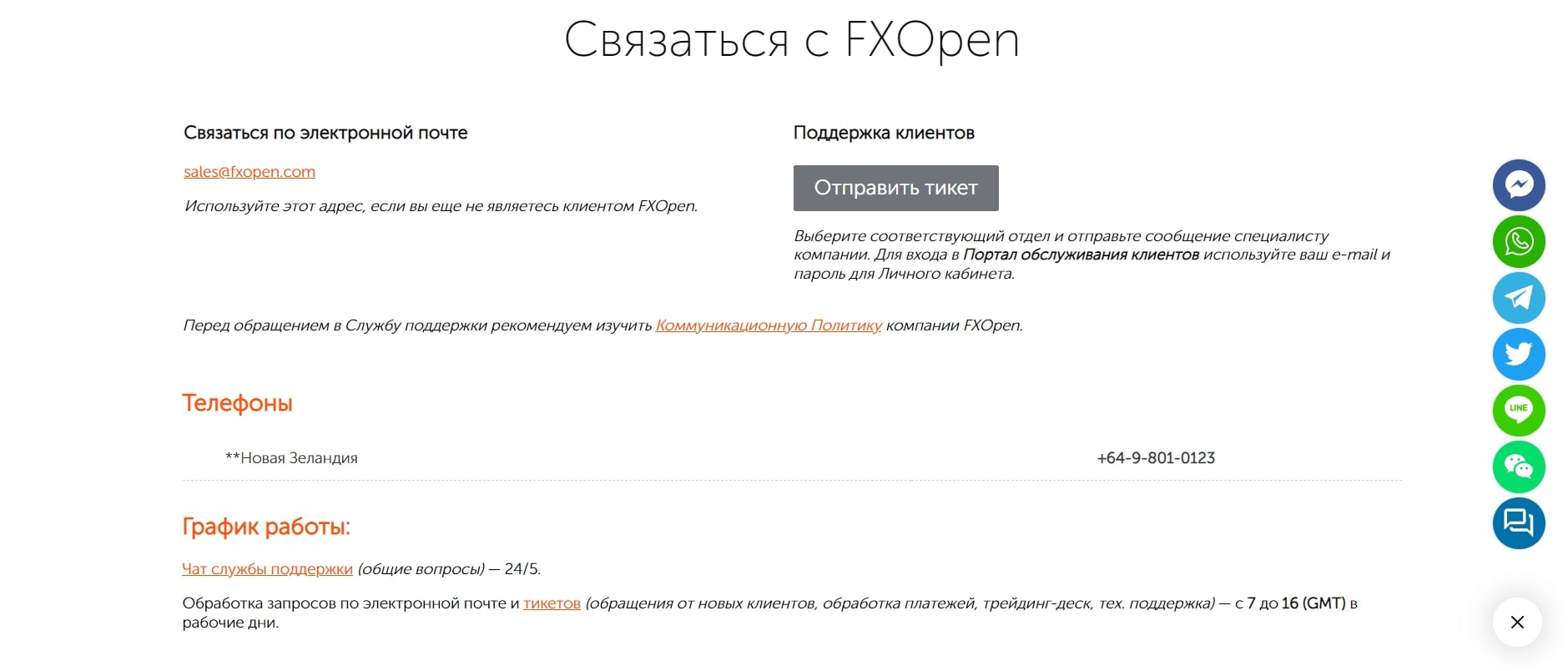 Fxopen сайт