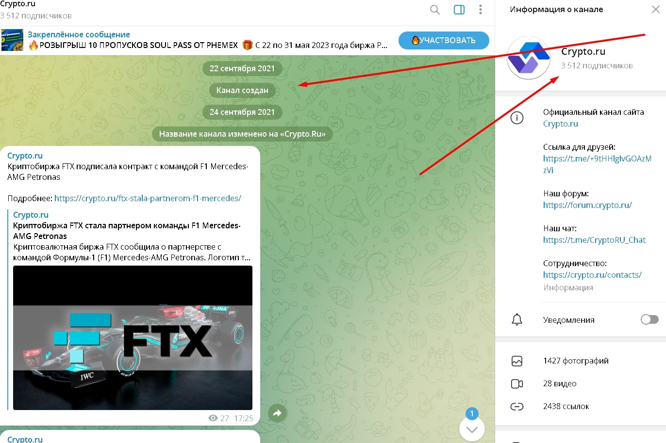 Crypto.ru телеграмм