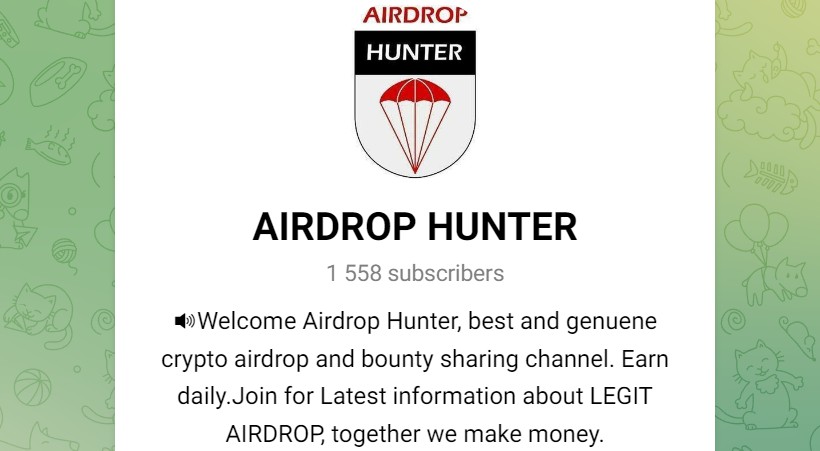 AIRDROP HUNTER телеграм