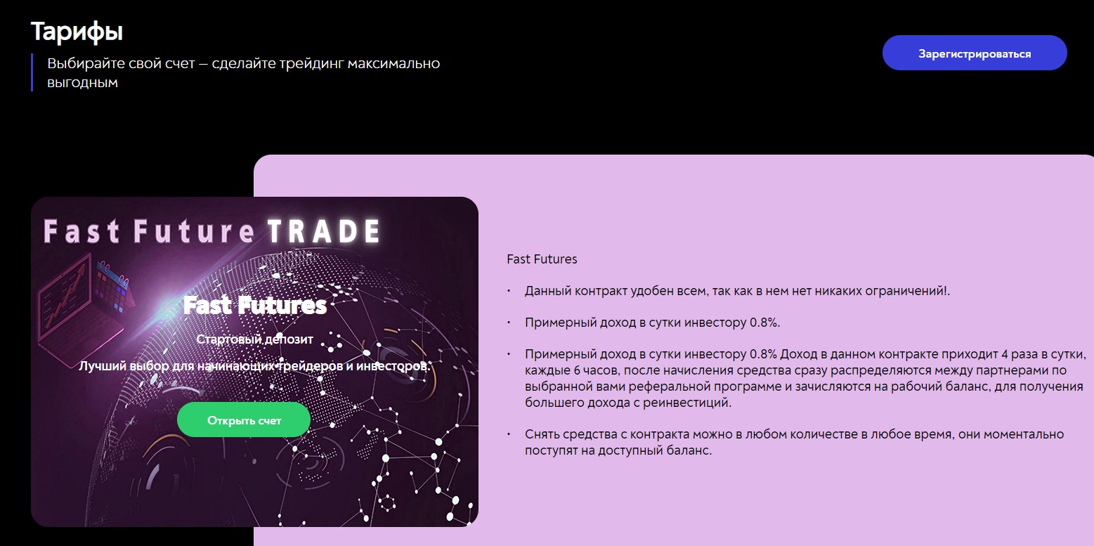 fast future trade проект