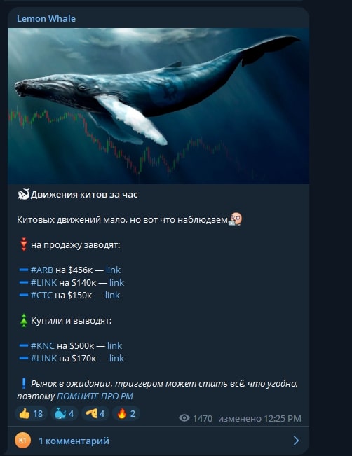 Lemon Whale рынок