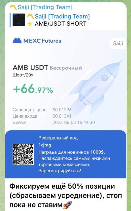 Saiji Trading Team телеграмм