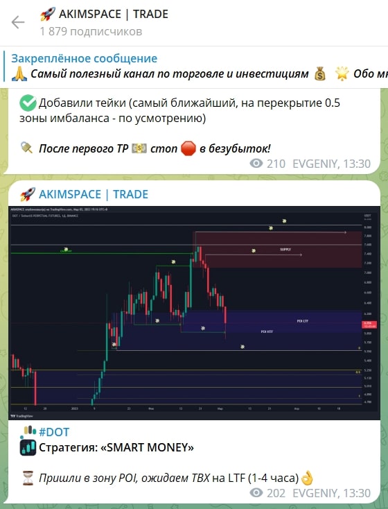 Akimspace Trade телеграмм