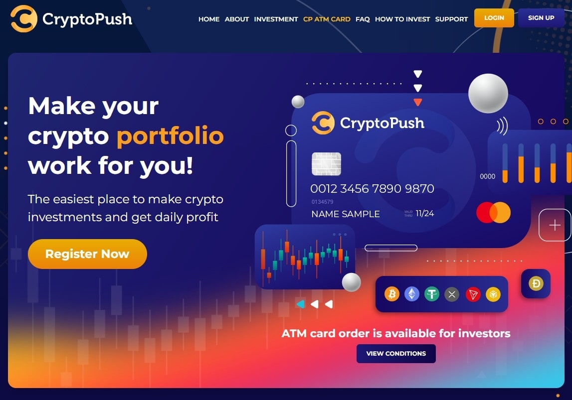 Cryptopush.biz сайт