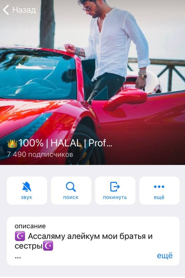 телеграмм-канал HALAL Proffit