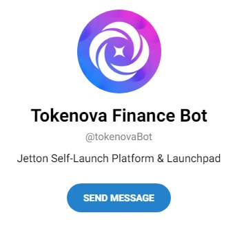 Телеграмм Tokenova bot