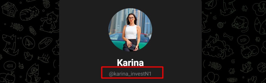 Karina InvestN1 - Telegram