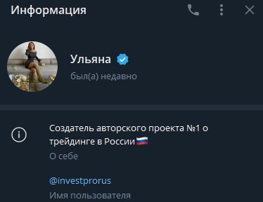 Телеграмм Investprorus