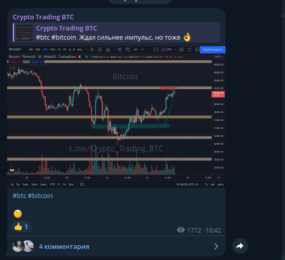 crypto trading btc chat